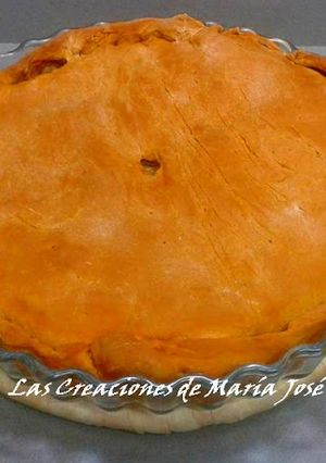 Una foto de Empanada de pimentón y curry