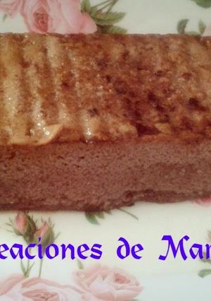 Una foto de Pudin de chocolate al microondas