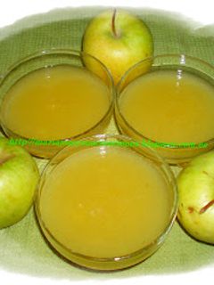 Una foto de Gelatina de manzana