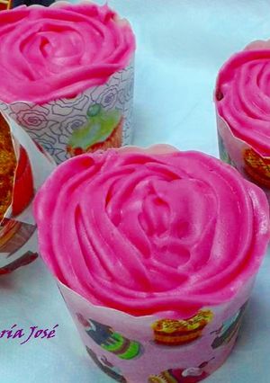 Una foto de Cupcake de té negro