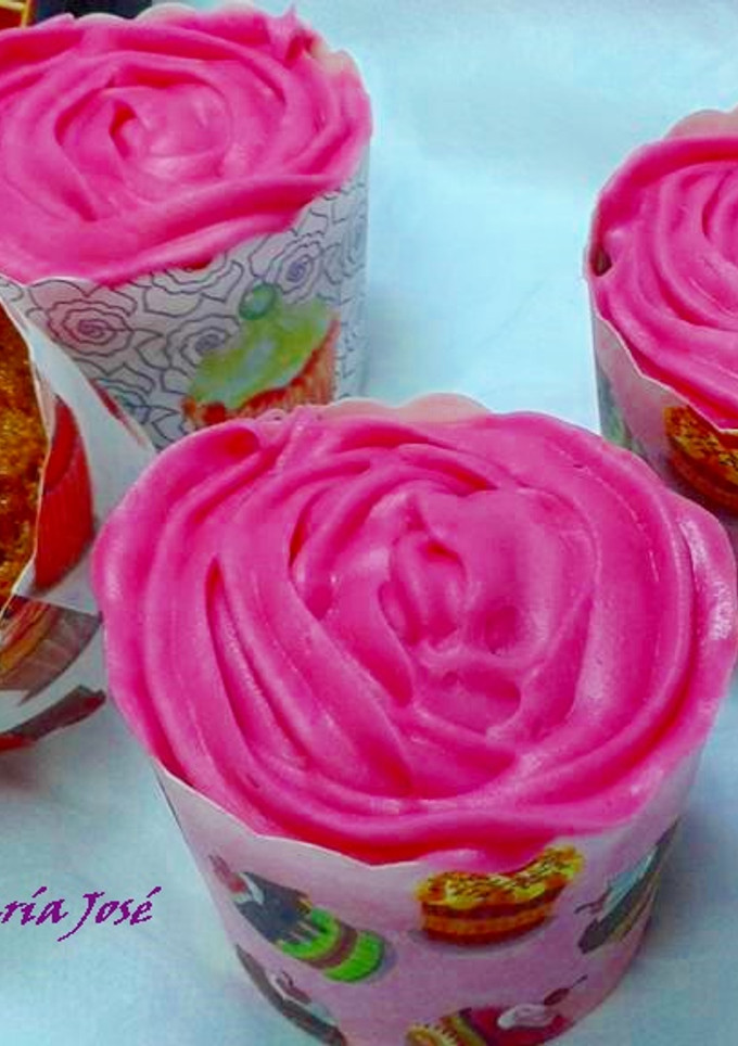 Una foto de Cupcake de té negro