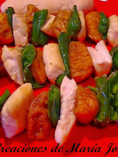 Una foto de Brochetas de higos