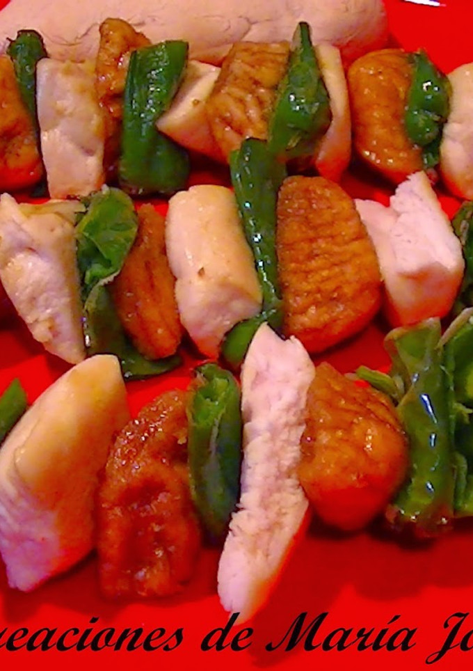 Una foto de Brochetas de higos