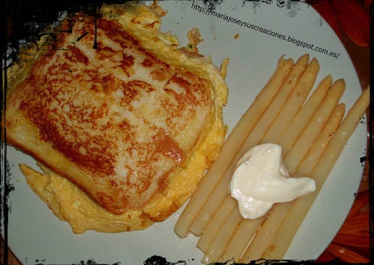 Tortilla de pan de molde