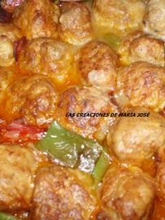 Una foto de Albóndigas con toque de paté
