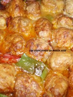 Una foto de Albóndigas con toque de paté