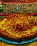 Pastel de arroz con hojaldre