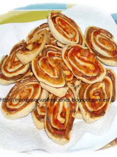 Una foto de Rollitos de pizza