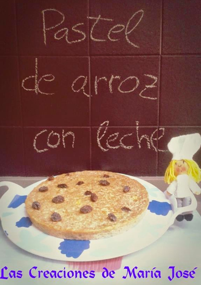 Una foto de Pastel de arroz con leche