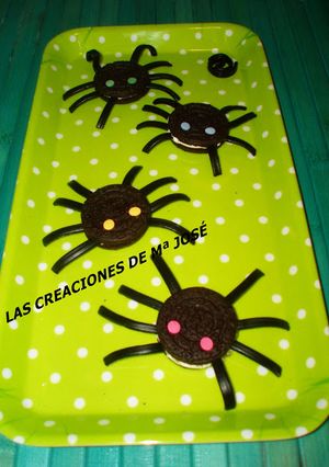 Una foto de Arañitas de Halloween