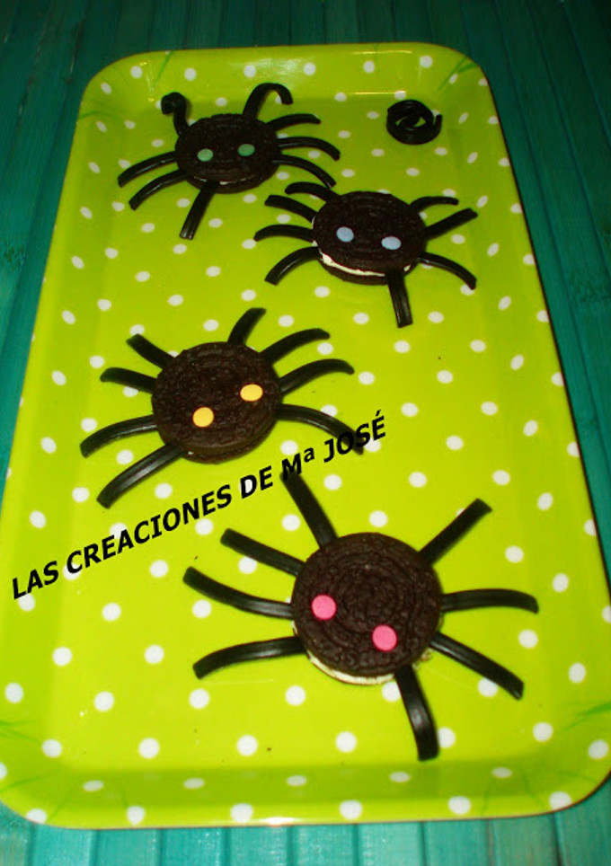 Una foto de Arañitas de Halloween