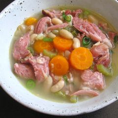 A picture of Ham Hock Soup.