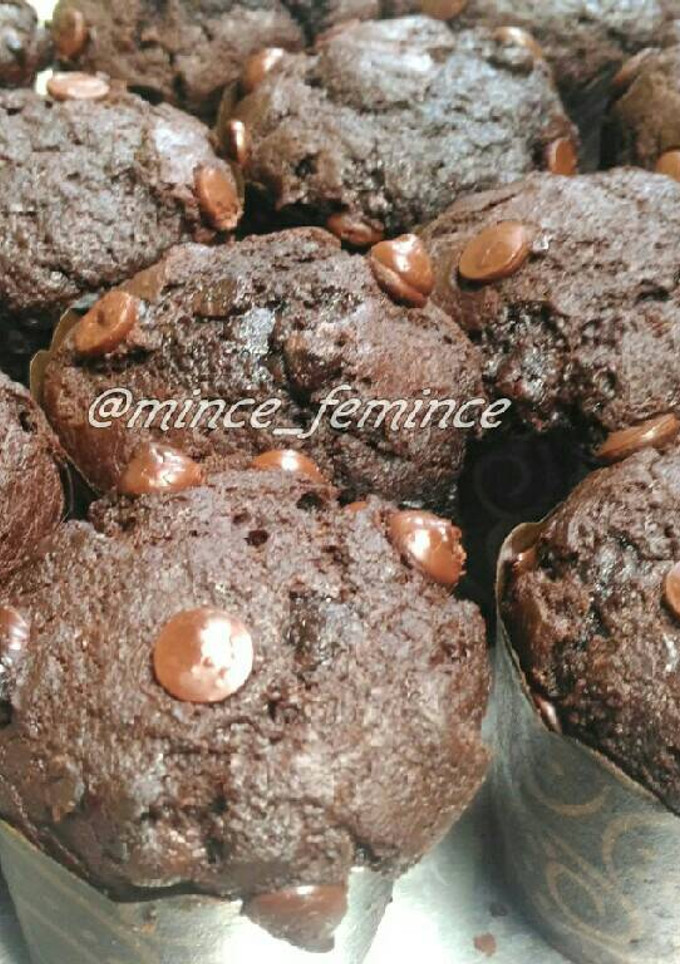 Foto resep Moist Chocolate Muffin a la LONESTAR1