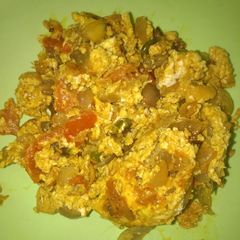 A picture of Egg bhurji.