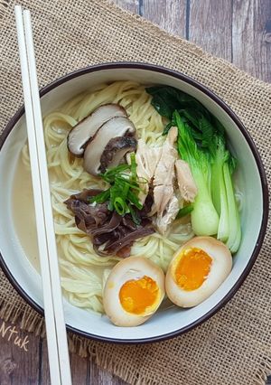 Foto resep Ramen Kuah Susu