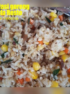 Foto resep Nasi goreng ala Resto