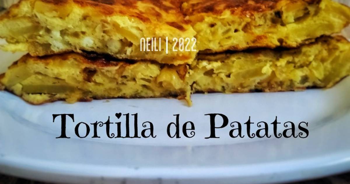 Tortilla de patata poco hecha