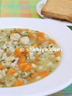 A picture of Haris Soup.