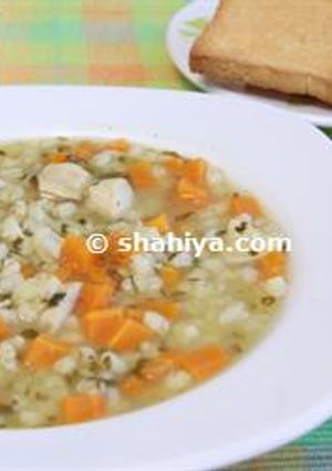 A picture of Haris Soup.
