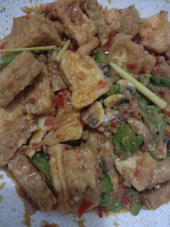 Foto resep Tumis Pare Jamur Tahu Tempe