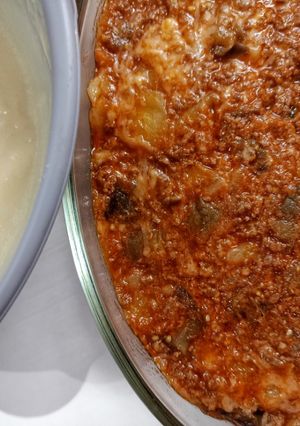 Φωτογραφία της συνταγής Μουσακάς στο 20' 🍆🥔🍅🥩