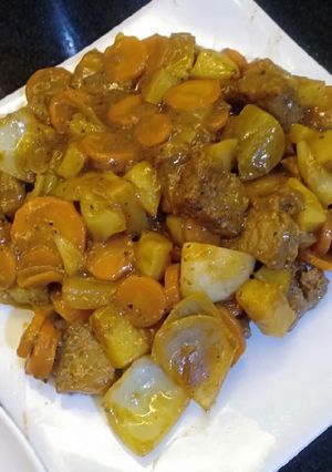 Foto resep Beef japanese curry