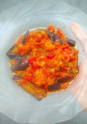 Foto resep Sambal terong kemiri