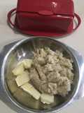 Mangu de Plátano Macho Verde y Yautia Blanca