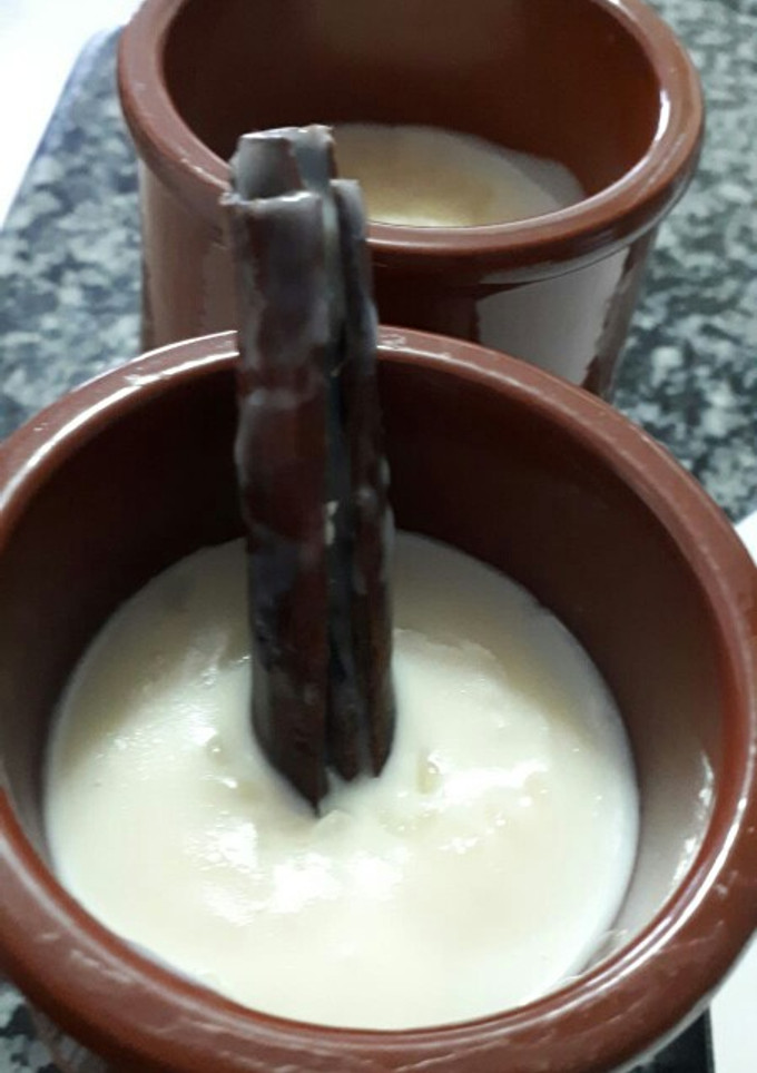 Una foto de Risotto dulce o arroz con leche