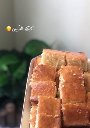 صورة لوصفة كيكة الطّيبين 😋