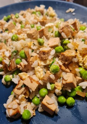 Une photo de Riz sauté (cantonais) végétarien