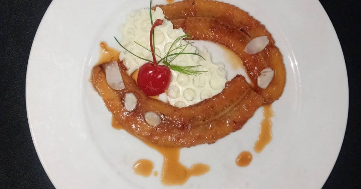 8 resep banana flambe enak dan mudah Cookpad