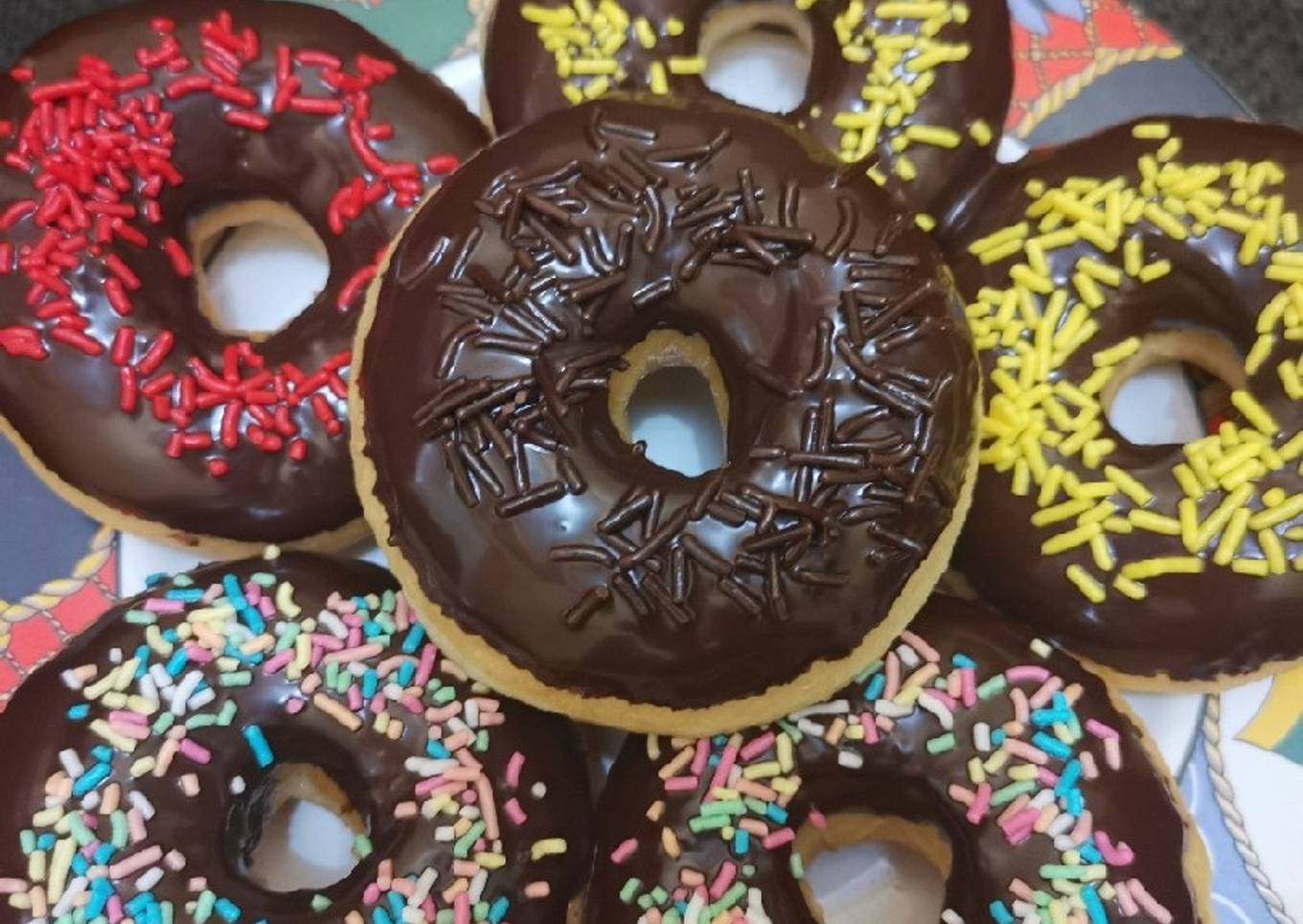 Donat Chewy & lembut resep by Abu Salman