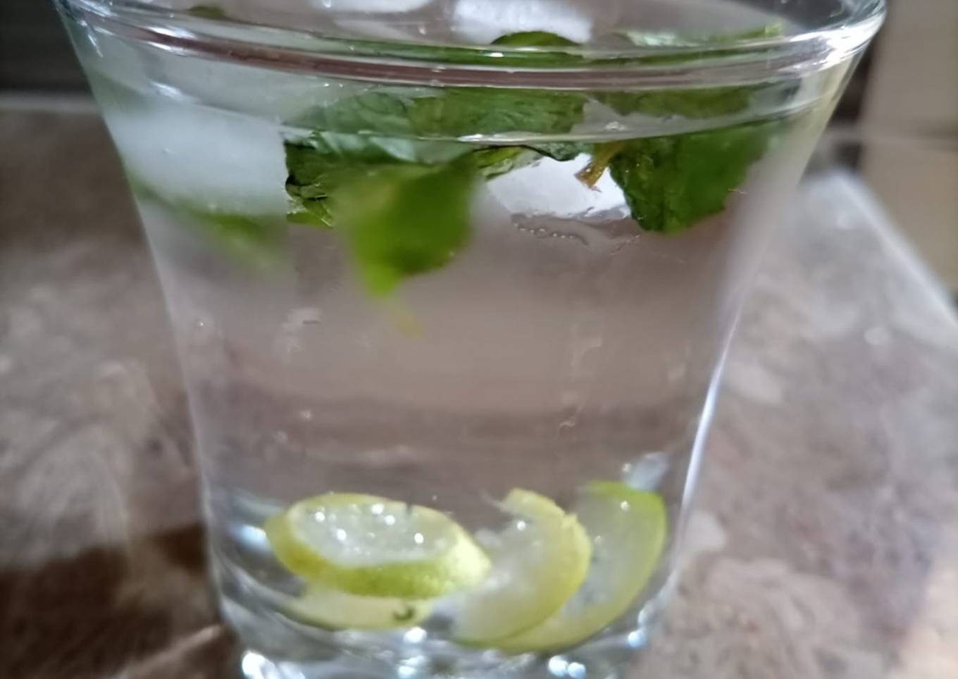 Lemon Mint Detox Water