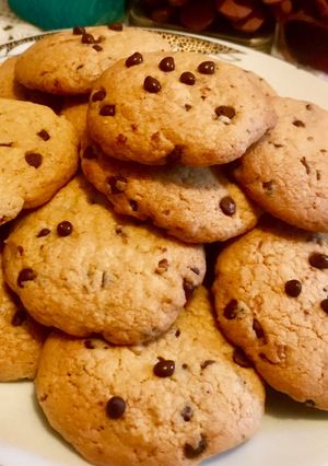 Φωτογραφία της συνταγής Cookies με σοκολάτα & καρύδια 🍪
