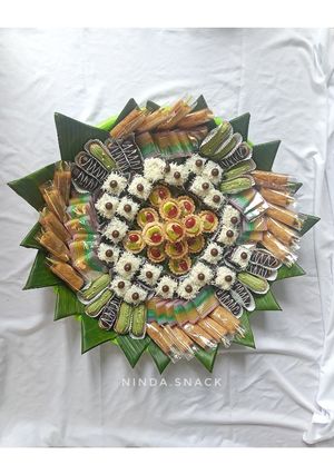 Foto resep Kue Lapis Jadul (Aneka Kue Basah dalam Tampah)