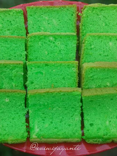 Foto resep Pandan Sponge Cake Lembut banget + anti seret