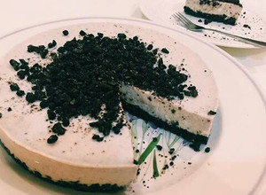 Una foto de Cheesecake de Oreo