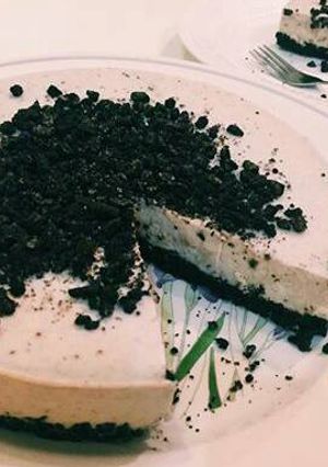 Una foto de Cheesecake de Oreo