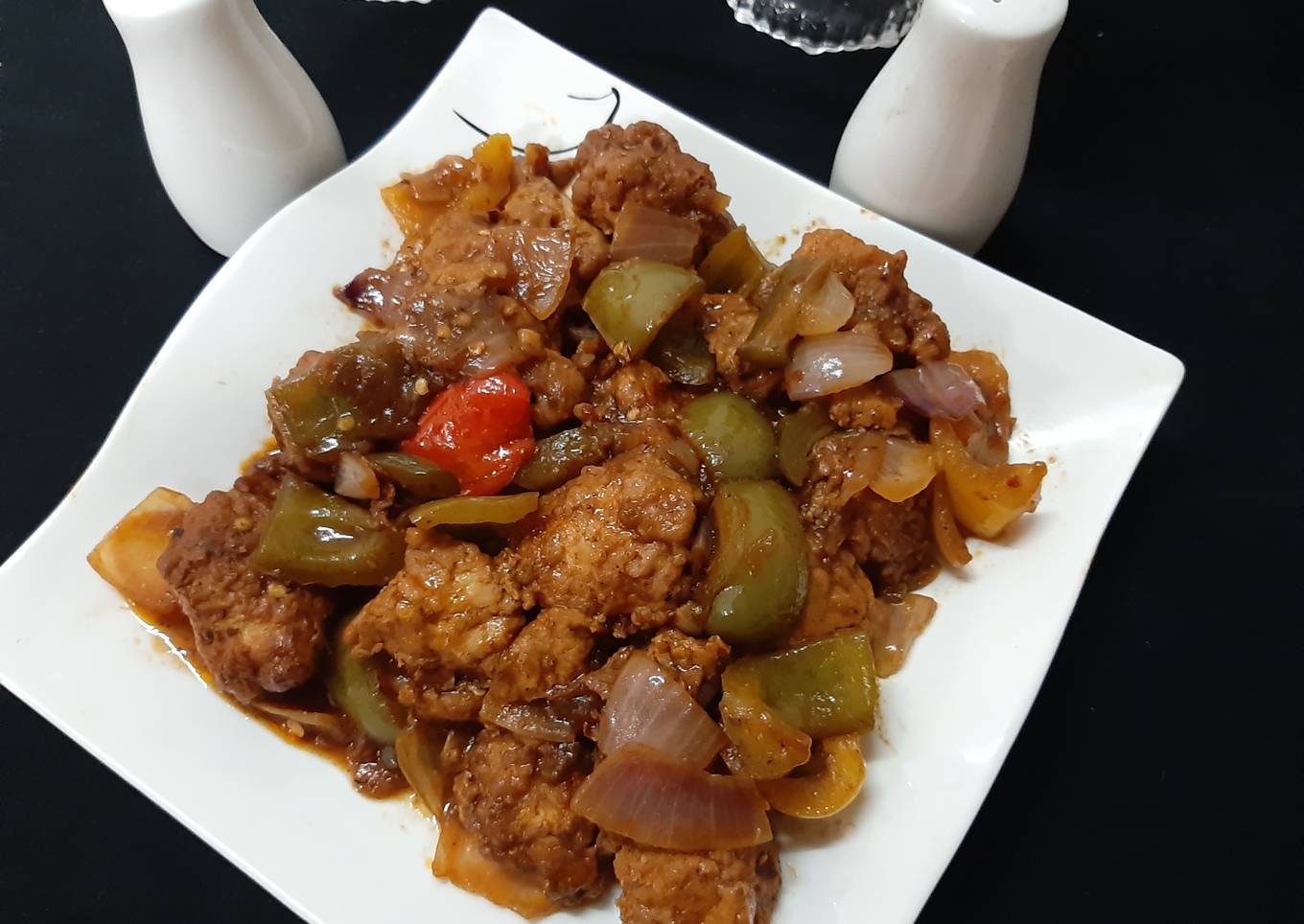 Karahi.Chicken manchorian