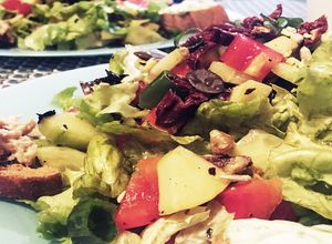 Une photo de Salade fraîcheur italienne et ses 2 croûtons