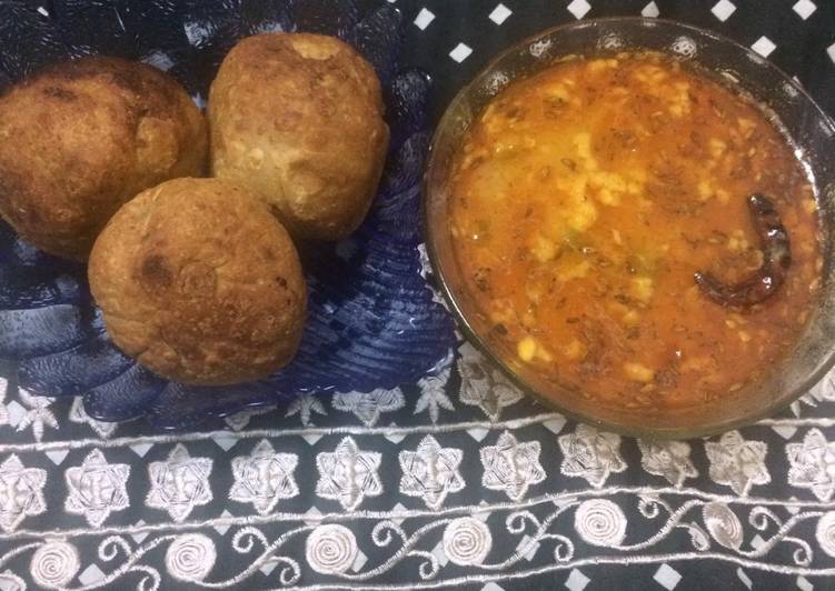 Easiest Way to Prepare Ultimate Bharwa Dal Bati In cooker