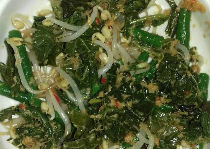 Resep: Urap daun singkong Kekinian