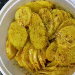 A picture of Raddish pickle.