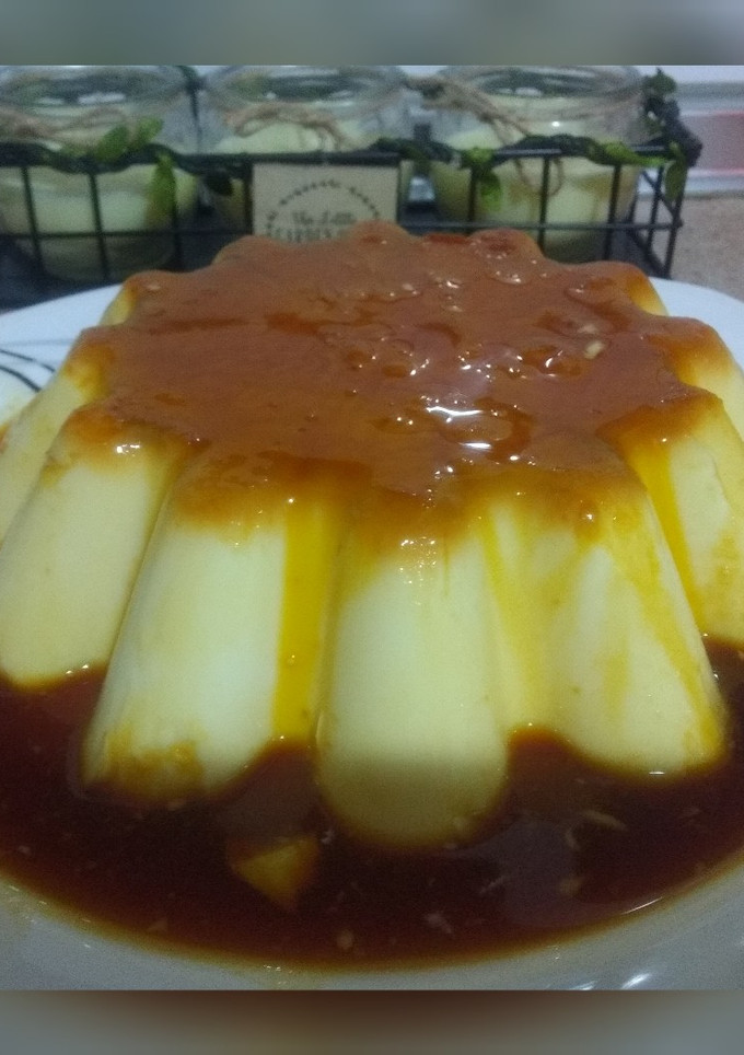 Una foto de Flan de queso🍮🧀