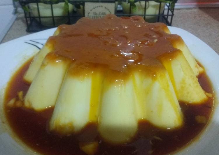 Flan de queso🍮🧀