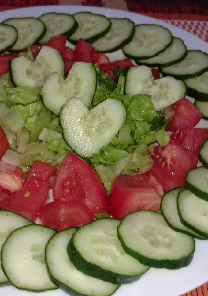 Una foto de Ensalada fresca#cocinadeverano
