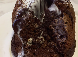 Una foto de Keto Choco-lava cake