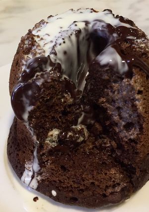 Una foto de Keto Choco-lava cake