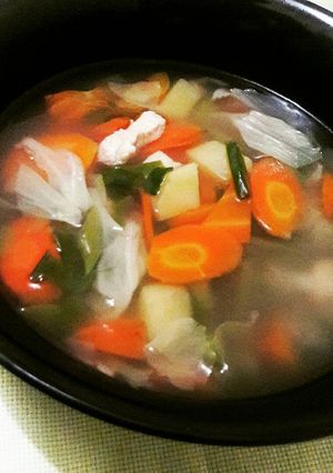 Foto resep Sop Ayam Sembunyi